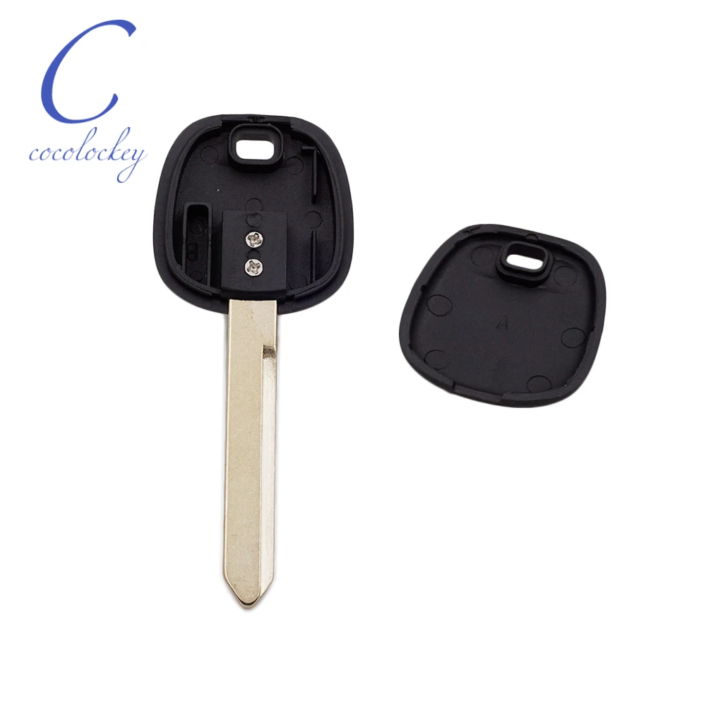 Cocolockey Автомобильный Транспондер Chip Key Shell Toy47 подходит для Toyota Auris Avensis Verso Yaris Uncut