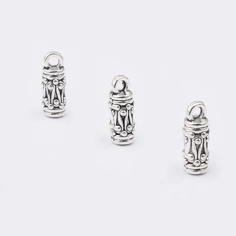 20pcs End Caps Bead Stopper For 2.5mm Round Leather Cord Tassel Jewelry Making Findings 5x13mm | Украшения и аксессуары