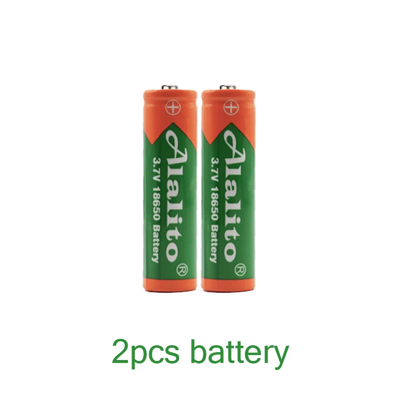Золотой 18650 Батарея 3,7 V 12800mAh перезаряжаемая liion батарея для светодиодного фонарика батарея 18650 батарея оптом+ USB зарядное устройство - Цвет: Золотой