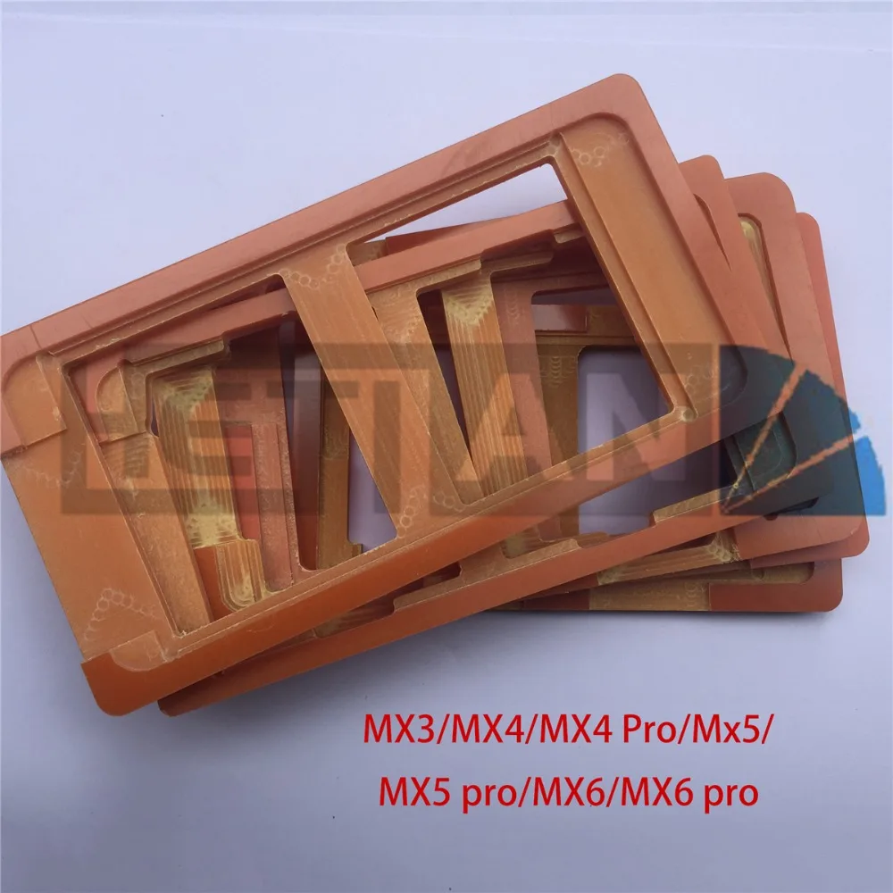 8 шт./лот PF клей форма для ЖК экрана стеклянная держатель MEizu MX6 pro MX5 MX4 Mx3 MX2 oca
