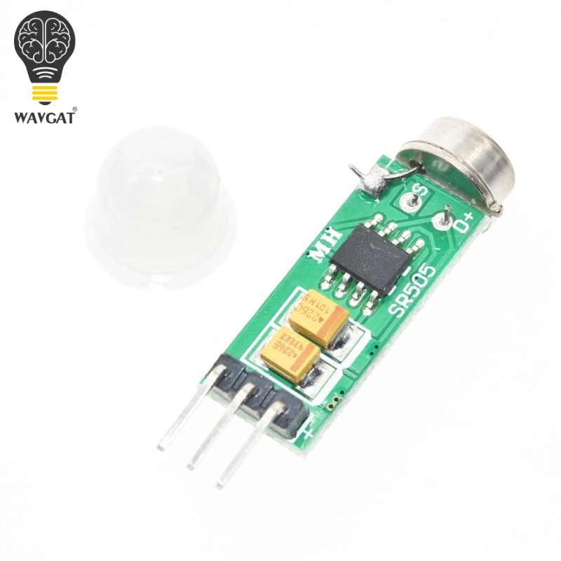 Мини-сенсорный модуль для arduino 5 шт. HC-SR505 | Электронные компоненты и