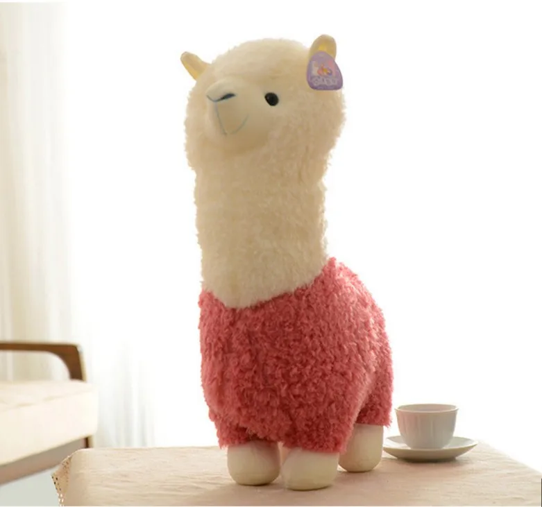 BOHS альпака кукла милая плюшевая игрушка Alpacasso подарок на день рождения 33 см|pillow