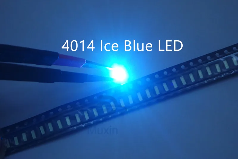 MX 50/лот 4014 лед синий светодиод SMD Небесно Голубой 22 24lm 3 0 2 V автомобильная лампа
