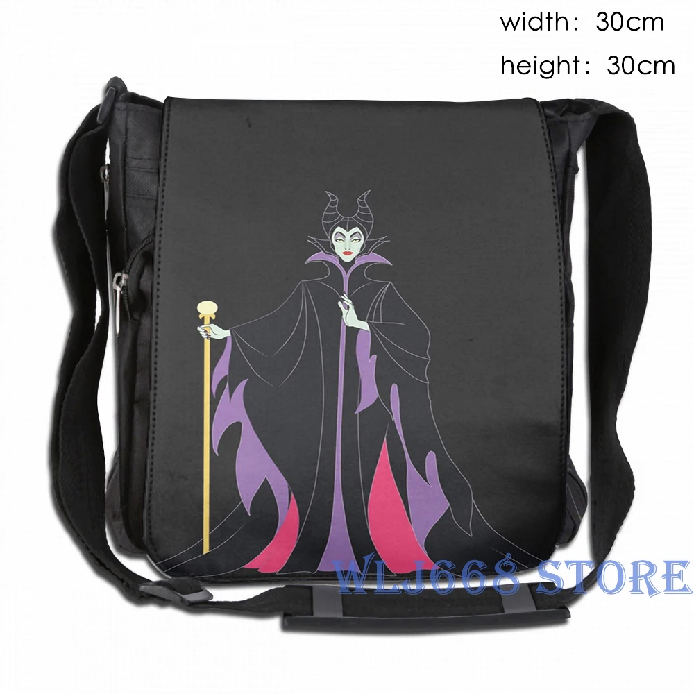 One Size Забавные сумки на плечо с графическим принтом для женщин, Maleficent, рюкзак на одно плечо для путешествий, мужская сумка для спортзала - Цвет: One Size