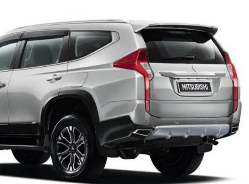 Спортивный спойлер для Mitsubishi Pajero 2016 2017 2018 из АБС-пластика Неокрашенный задний