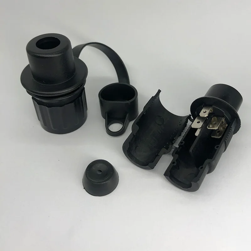 12V 3 Pin трейлер разъемы европейские автомобильные аксессуары Пластиковые