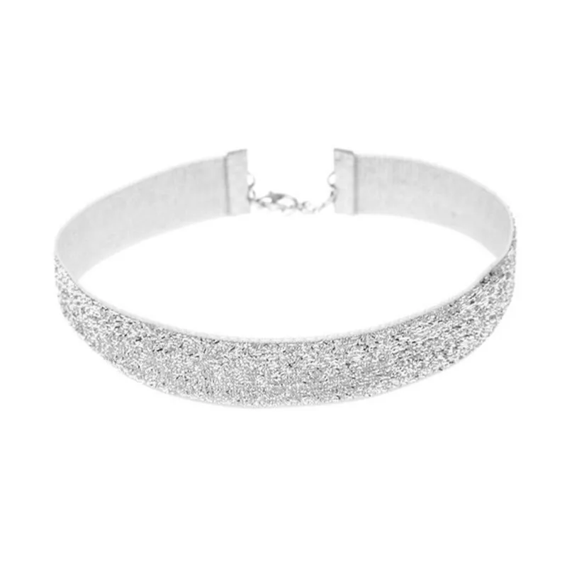 Новое шикарное бархатное ожерелье-чокер для женщин Чокеры ожерелья чокер collares