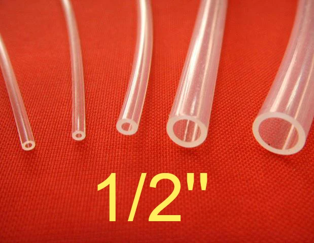 OD 12 7 мм ID 9 6 1/2 ''PTFE трубки трубы шланг дюймов PFA F46|Пневматические компоненты| |