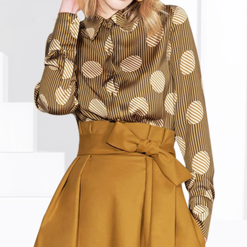 2019 весенние модные женские комплекты из 2 предметов полосатая однобортная
