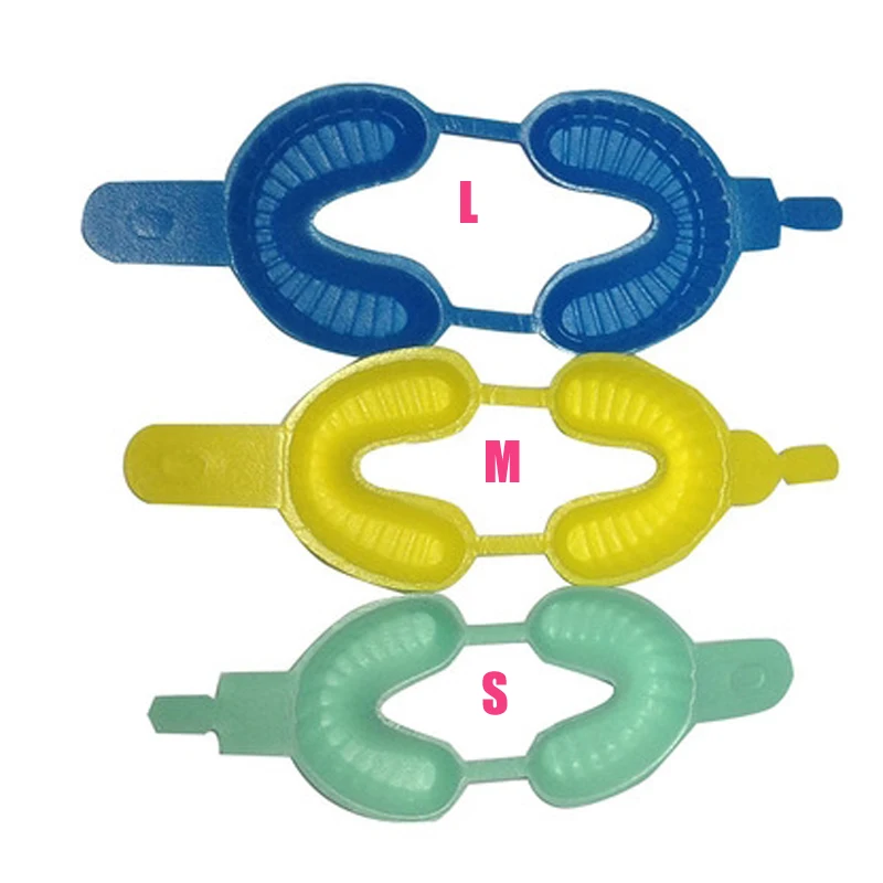 50 шт. одноразовые детские оттискные лотки из фтористого пенопласта|dental disposable|dental