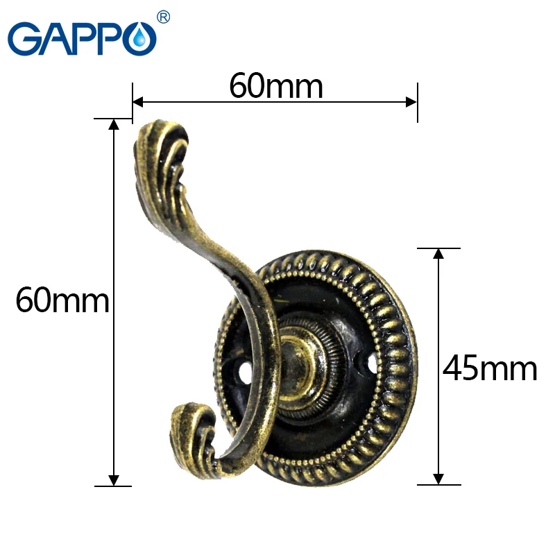 GAPPO крючки настенные держатели винтажная вешалка настенная для хранения