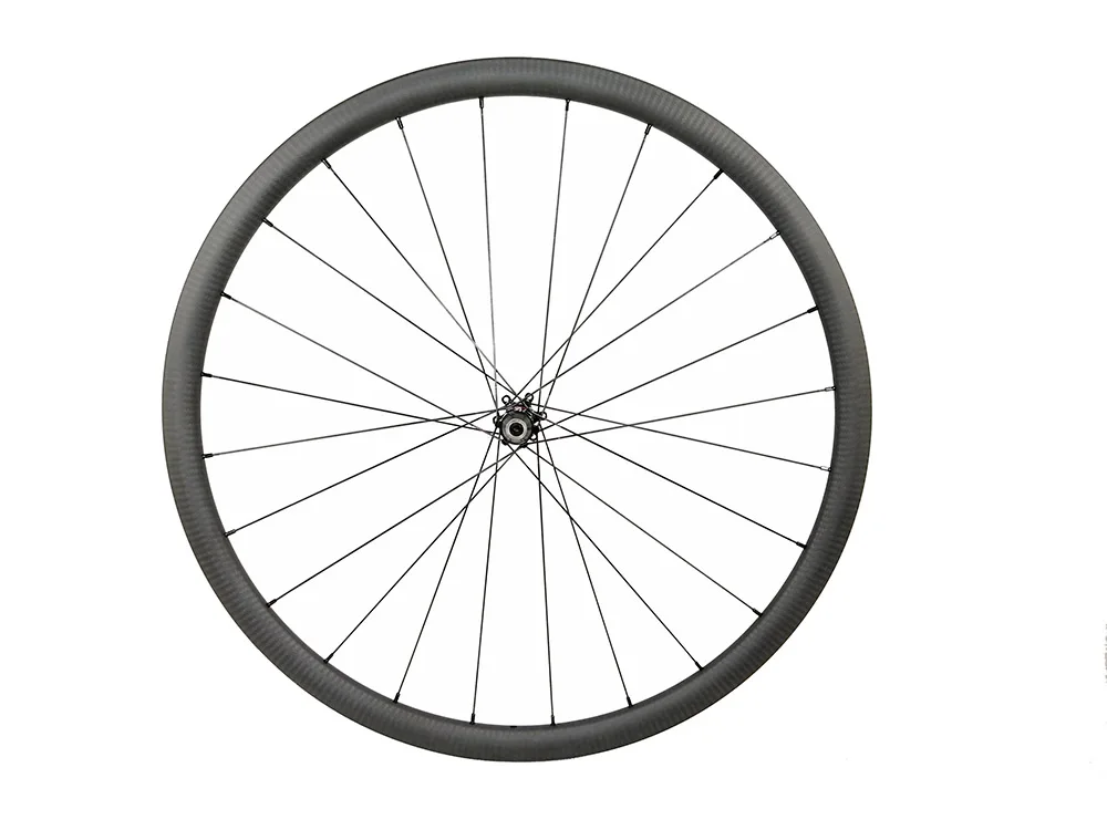 Легкий прямой тяга 30 мм Дорожный диск клинчер Углеродные колеса 700C 24 ширина 24h 28h