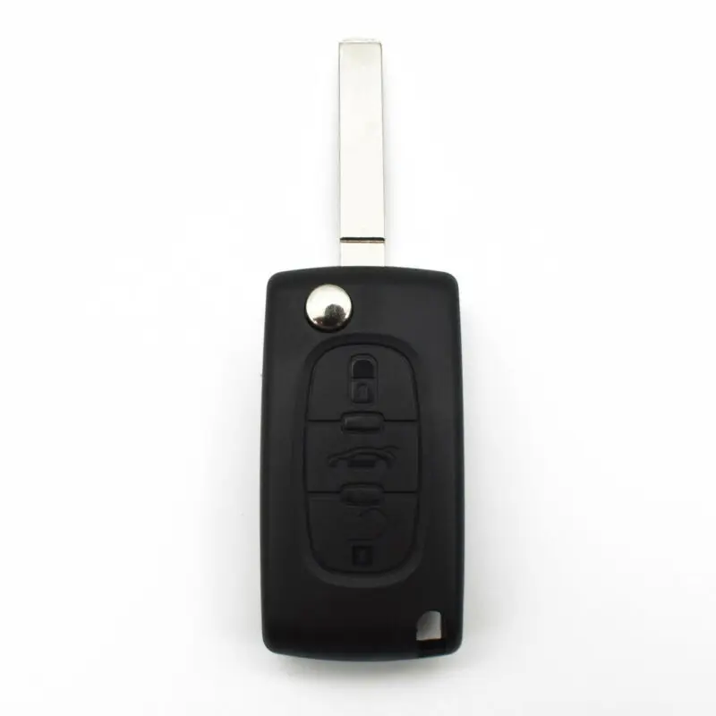3 кнопки дистанционного Флип ключ оболочки чехол для peugeot Expert Partner CE0523