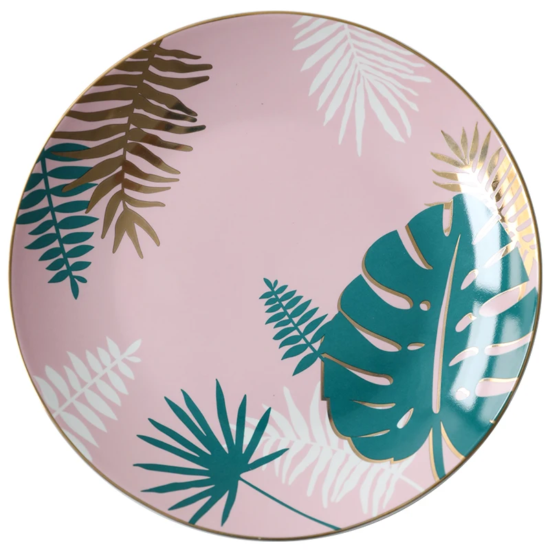 Креативная фарфоровая посуда тарелка принадлежности для ресторана белая