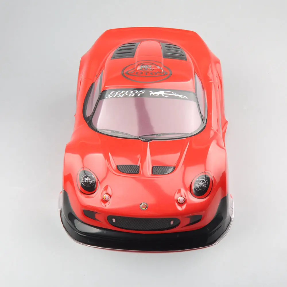 190MM width red PVC DIY painted body shell #033R fit for HSP HPI 1:10 RC on-road drift car accessory assembly parts | Игрушки и хобби