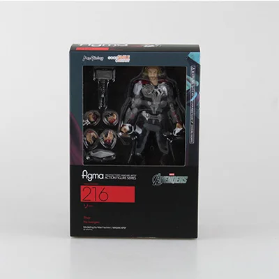 Thor with box Marvel Мстители ARTFX Веном Карнаж Черная пантера Росомаха, Тор анти-герой Коллекция Модель Фигурки для детей Рождество - Цвет: Thor with box