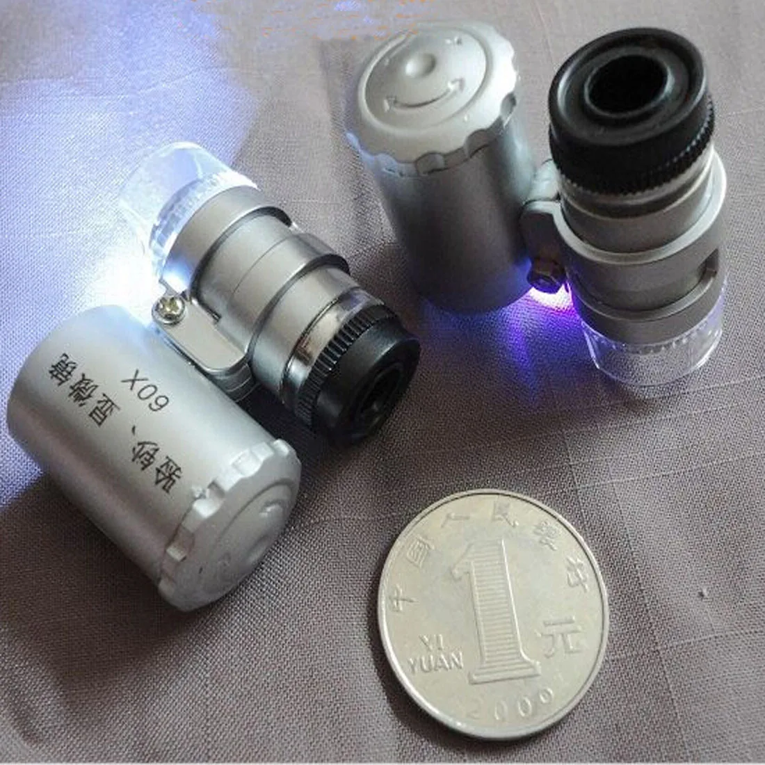 Новые брендовые штаны 1 предмет 60X мини микроскоп ювелира оборудование для