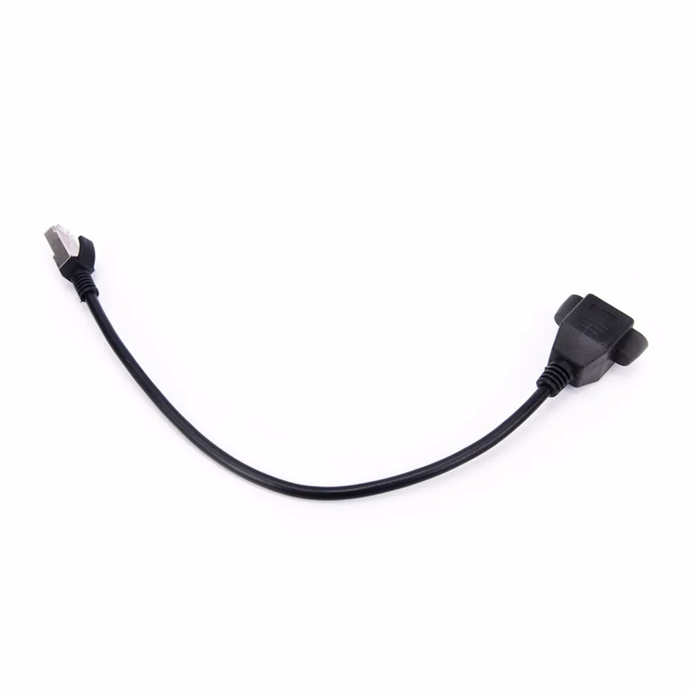 Сетевой Удлинительный кабель JETTING 1 шт. черный RJ45 штекер-гнездо | Обустройство