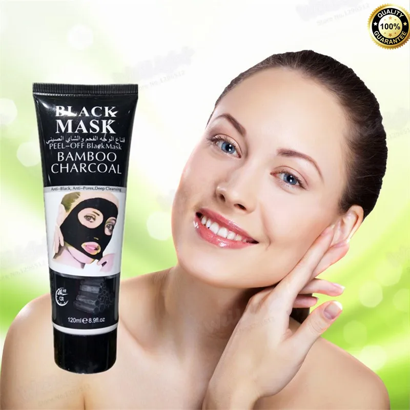 Черная маска для лица корректор темных пятен отбеливание кожи удаление черных