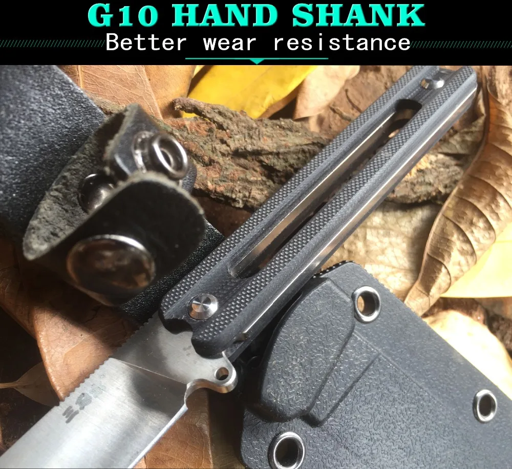 Sanrenmu S731 feste klinge messer 8Cr14Mov klinge Кемпинг Открытый выживания jagd taktische edc werkzeug obst messer mit mantel
