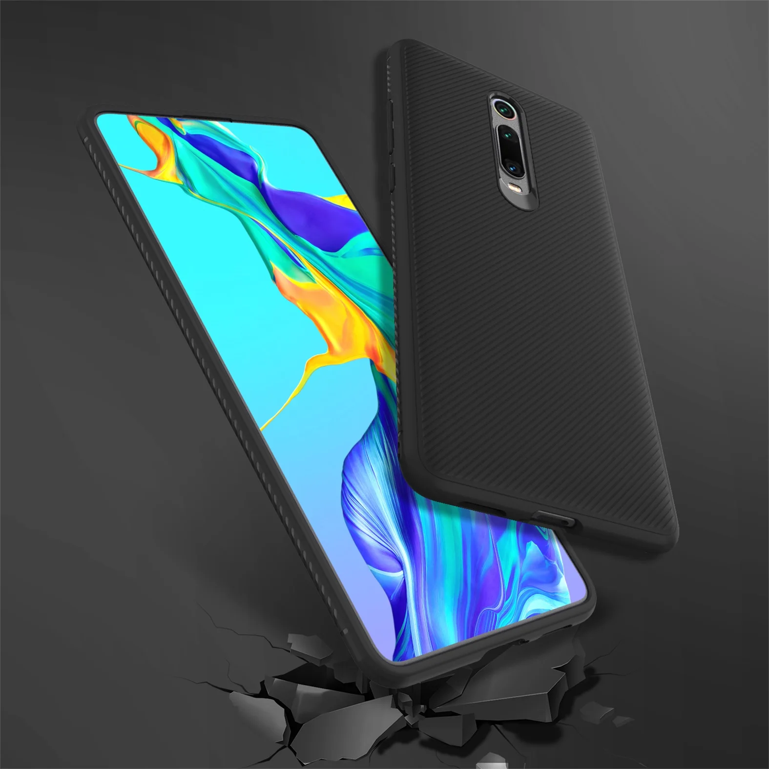 Чехол для Xiaomi mi 9T красный Redmi K20 чехол mi 9T Pro Чехол lenuo Текстура ТПУ мягкий силиконовый защитный чехол для телефона красный Redmi K20 Pro
