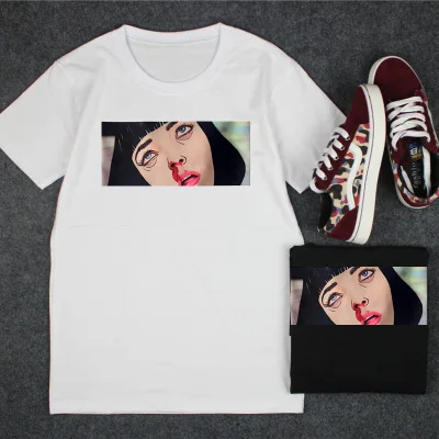 

Vintage Retro Female T-shirt Chic Funny Parody Print Cotton Hipster Cool Short Sleeve Hot Popular Graphic T Shirt Women