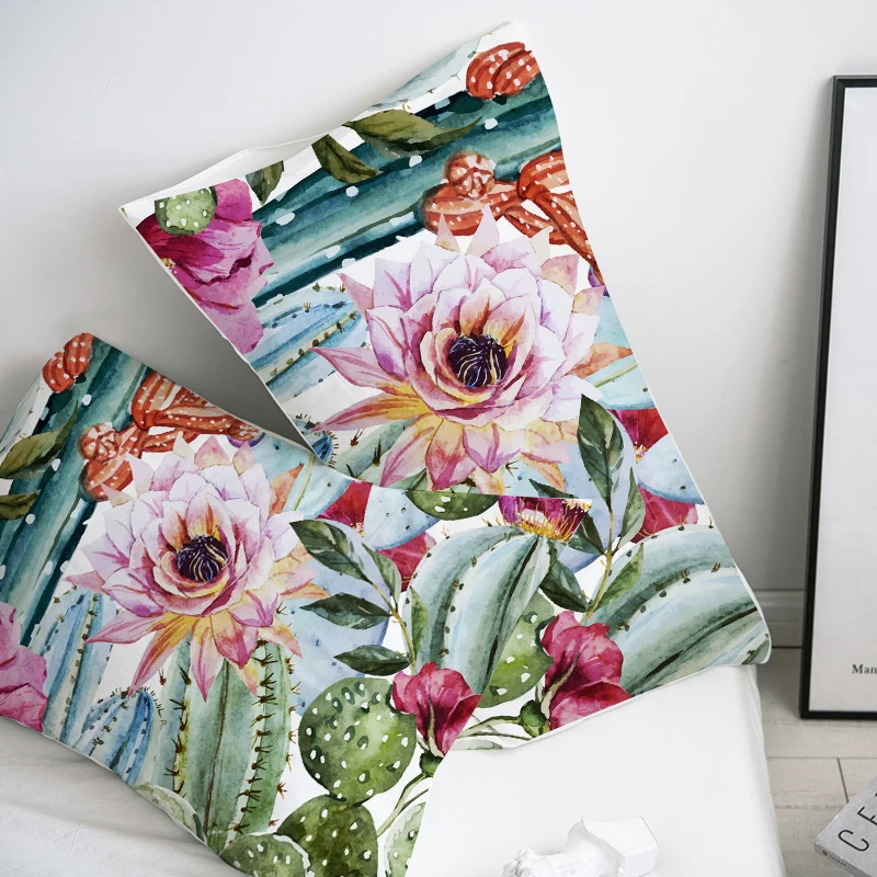 Flower -02 3D HD Подушка Чехол изготовленный на заказ/50x70/50x75/50x80/70x70 декоративная наволочка с принтом «бабочка» в цветы постельные принадлежности Прямая поставка - Цвет: Flower -02