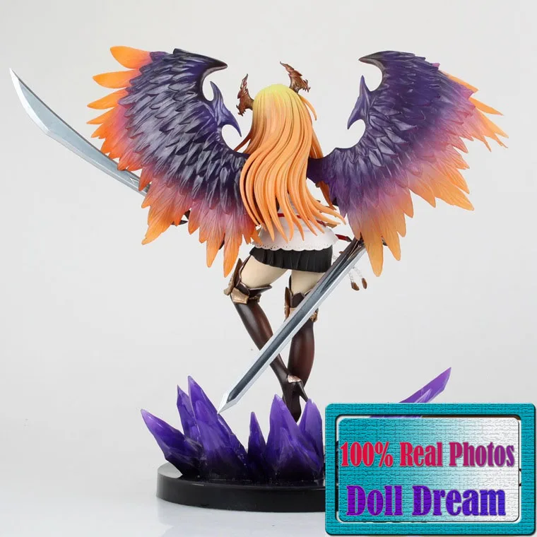29 см игры аниме Kotobukiya ярость Бахамут Темный ангел Olivia Ani с металлическим ремешком