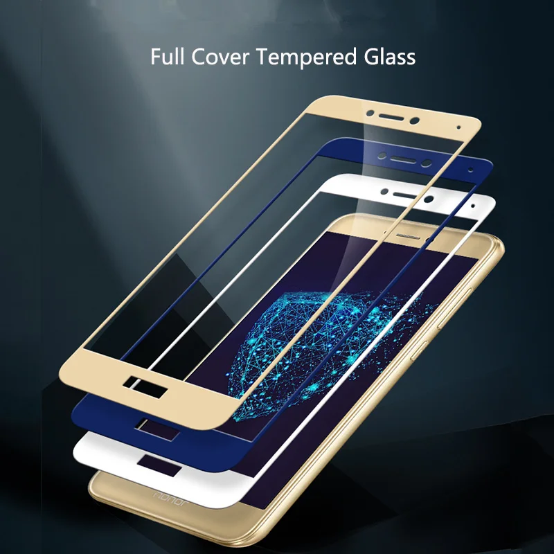 WolfRule 2 piezas para vidrio Huawei P9 Lite 2017 de vidrio templado Protector de pantalla para Huawei P9 Lite 2017 de la cubierta del tel&eacute;fono de la pel&iacute;cula-3