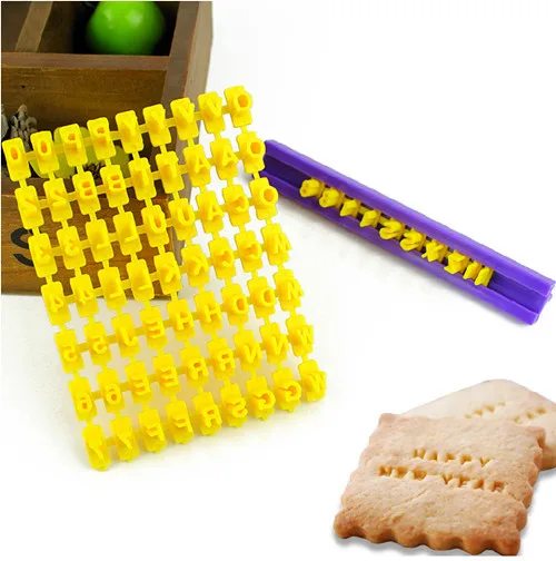 

Luyou 1set Alphabet Number Cookies Biscuit Letter Stamp Embosser Fondant Cake Decorating Mold Braking Cutting FM1553