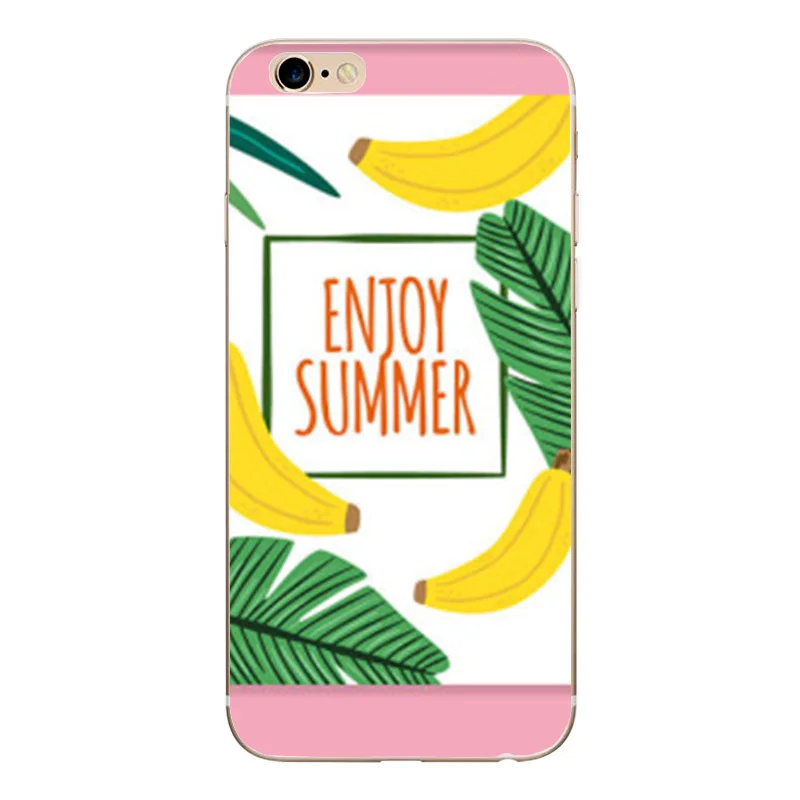 Чехол для iphone XS милые фрукты красочные продукты Арбуз Лимон Apple 7 plus 8 6s 6 SE 5s 5 X