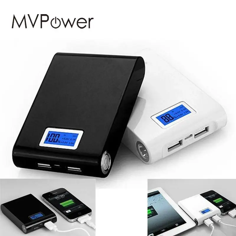 Чехол для аккумулятора MV power Bank Box универсальное зарядное устройство с двумя USB