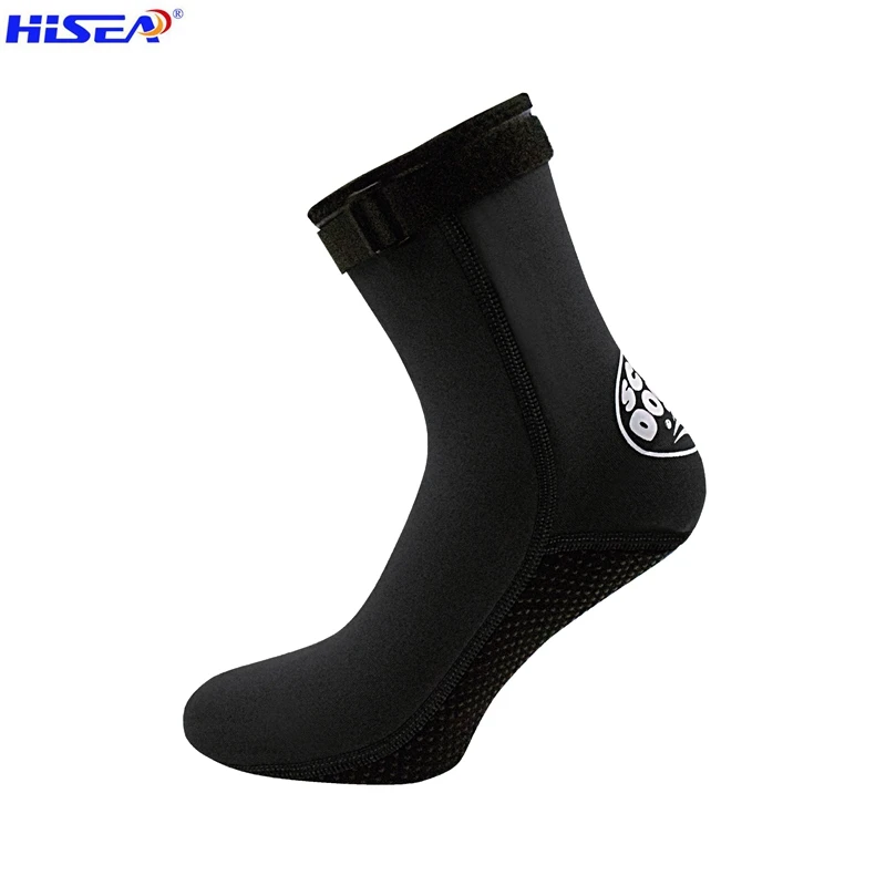 Hisea 3 мм Неопреновая зимняя обувь для плавания серфинга рыбалки подводного Sox