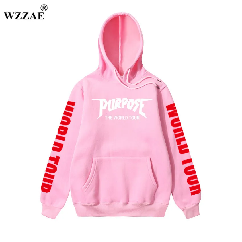 2018 Purpose Tour толстовки для мужчин Джастин Бибер Hop Hoodie Kanye Streetwear брендовые Swag Tyga