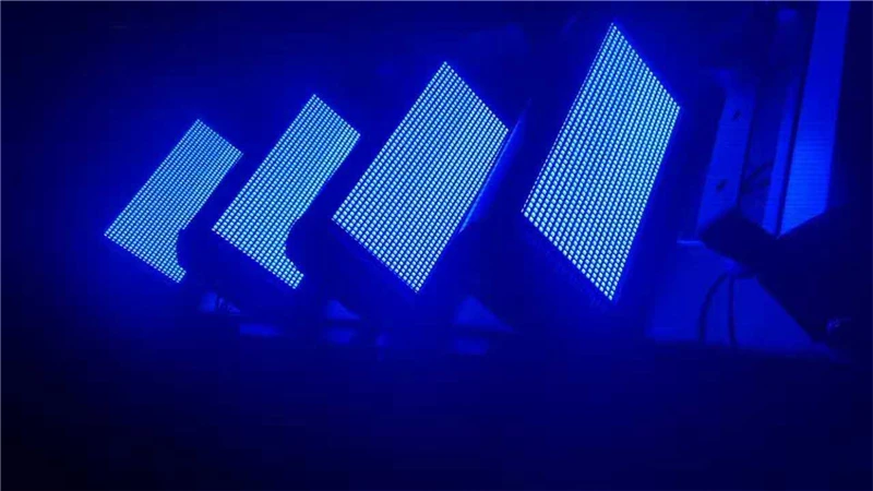 4 шт./лот RGB 3 в 1 яркий светодиодный стробоскоп 1000 Вт dj вспышка сценическое