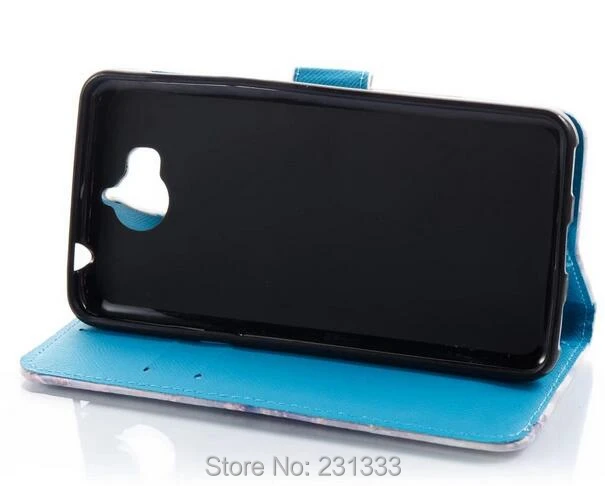 Кожаный чехол для Huawei Y5 Y6 2017 P8 LITE P9 P10 Honor 6A 6C NOVA 2 с подставкой и картами 50 шт. |