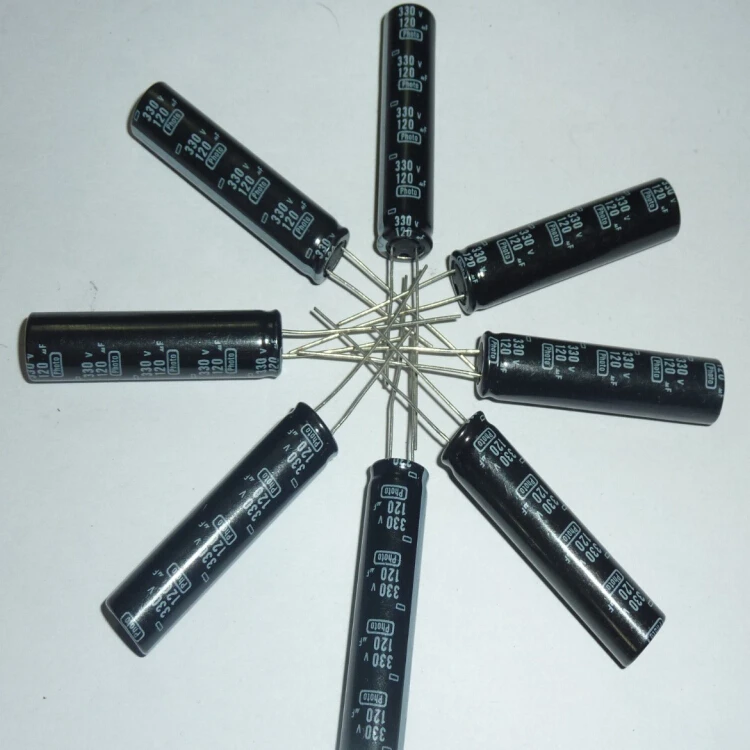 10 шт. 120 мкФ 330V Nippon Chemi-Con NCC фото флэш-конденсатор 10x43 5 мм 330V120uF PH конденсаторы |