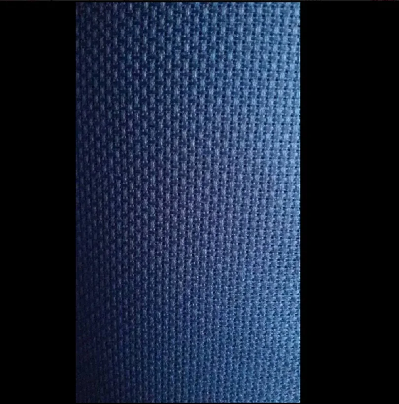 Blue Высокое качество хлопок 14CT вышивка крестом ткань Аида Ткань - Цвет: Blue