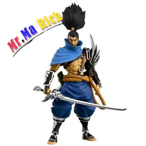 Новая популярная фигурка коллекционеров Yasuo 16 см игрушки рождественский подарок