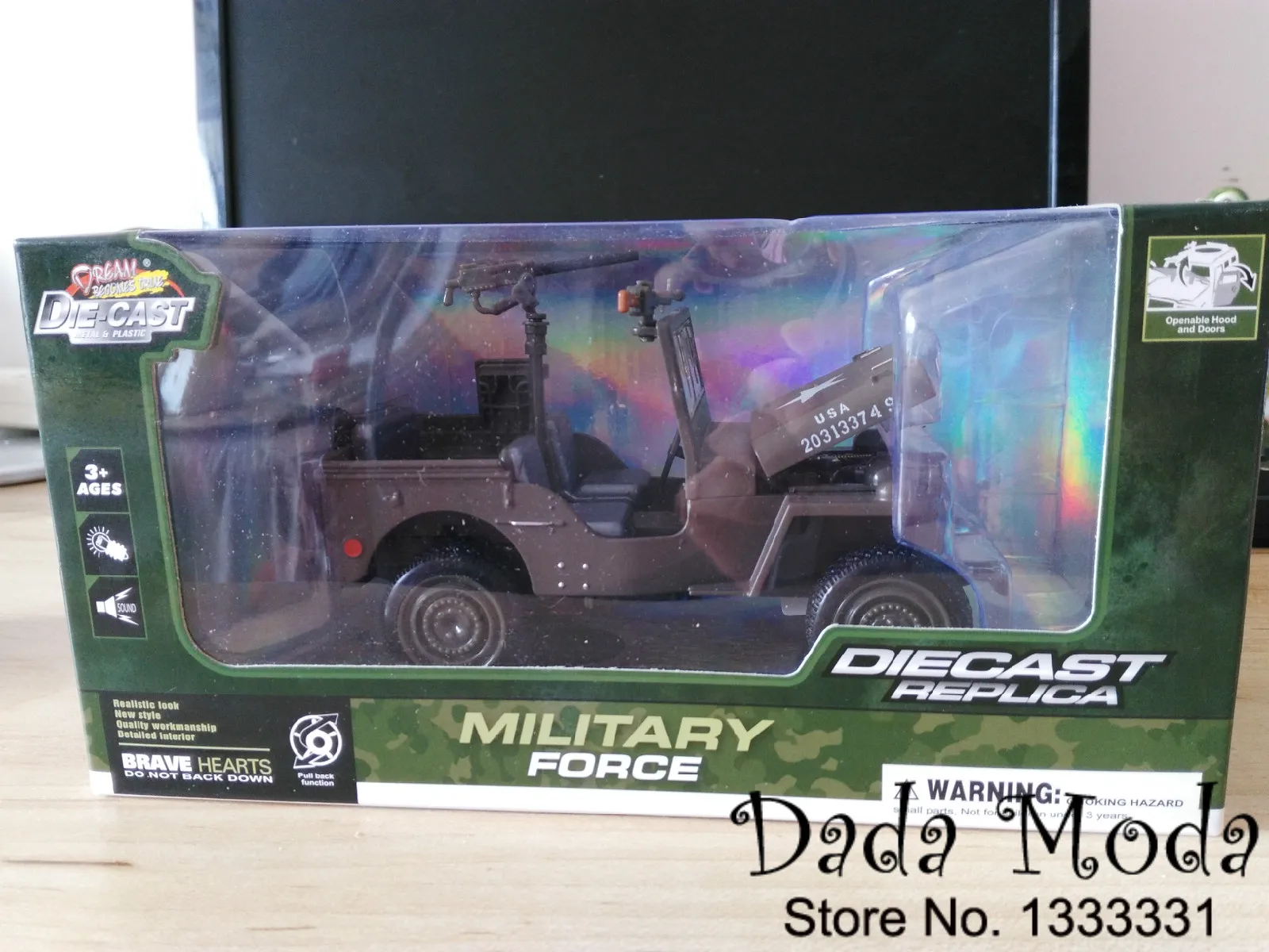 Крутой литой джип виллес модель автомобиля военная сила Легкосплавные