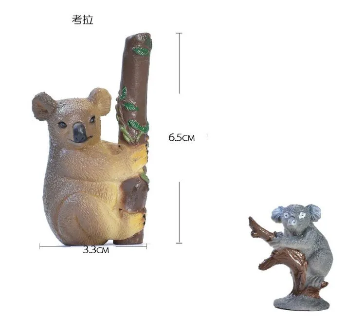 

Wild animal model toy koala model cute little koala toy