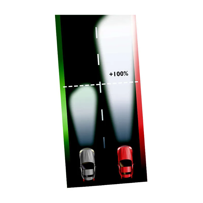 2X Philips H1 12V 55W P14.5s X-treme Vision Автомобильные фары более яркие OEM галогенные оригинальные лампы 12258XVS2