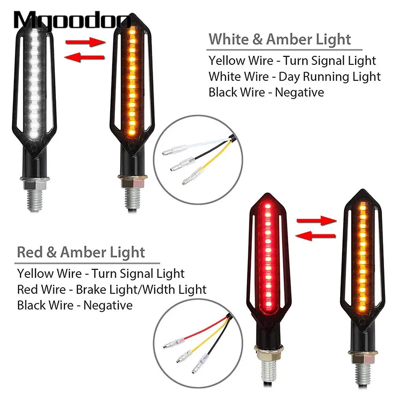 4 шт. светодиодный поворотник для мотоцикла |