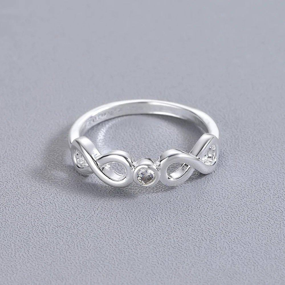 Todorova Eternity Infinity Crystal Rings for Women Men Jewelry Statement Wedding Ring Female Accessories | Украшения и аксессуары