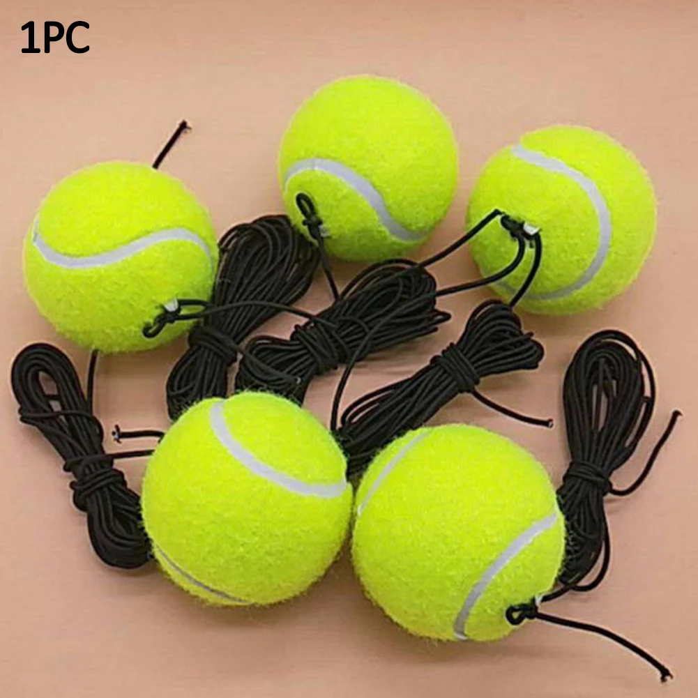 1PC Tennis Training Ball Devices Exercise Sport Self-study Rebound With Trainer Baseboard Sparring | Спорт и развлечения