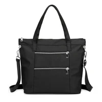 fashion waterproof women handbags casual large shoulder bags nylon big capacity tote luxury brand design top handle bolsas