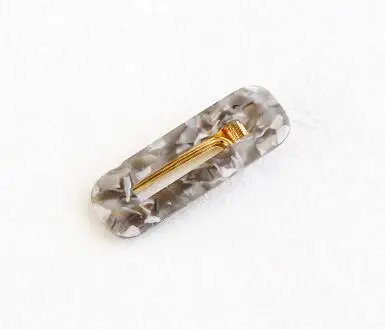 Новые женские трендовые акриловые заколки корейские леопардовые заколки для волос печатные заколки для волос аксессуары ozdoby do wlosow - Окраска металла: 3