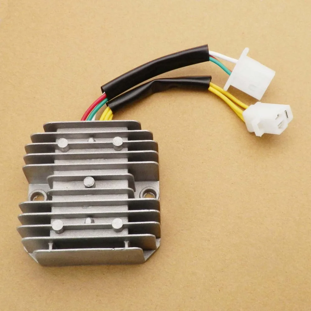 6 проводов регулятор напряжения выпрямитель GY6 125cc 150cc Скутер ATV Мопед Quad 2 Plug|regulator