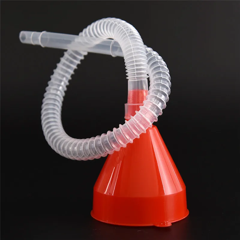 Plastic Vehicle Filling Funnel Soft Pipe Pour Oil Petrol Diesel Kerosene Tool | Автомобили и мотоциклы