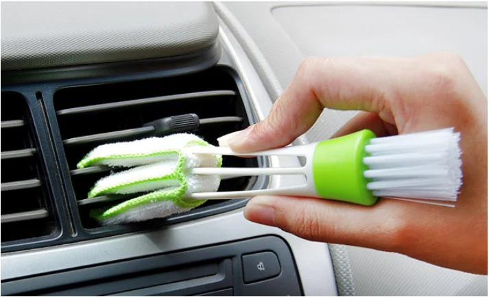 Щетка для мытья клавиатуры с двойной головкой из микрофибры щетка очистки